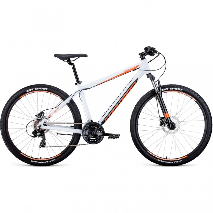 Велосипед FORWARD APACHE 27,5 3.0 disc (2020) белый/оранжевый с рамой 19" 74402 BELYII/ORANJEVYII 19 Велосипед FORWARD APACHE 27,5 3.0 disc (2020) белый/оранжевый с рамой 19" 74402 BELYII/ORANJEVYII 19