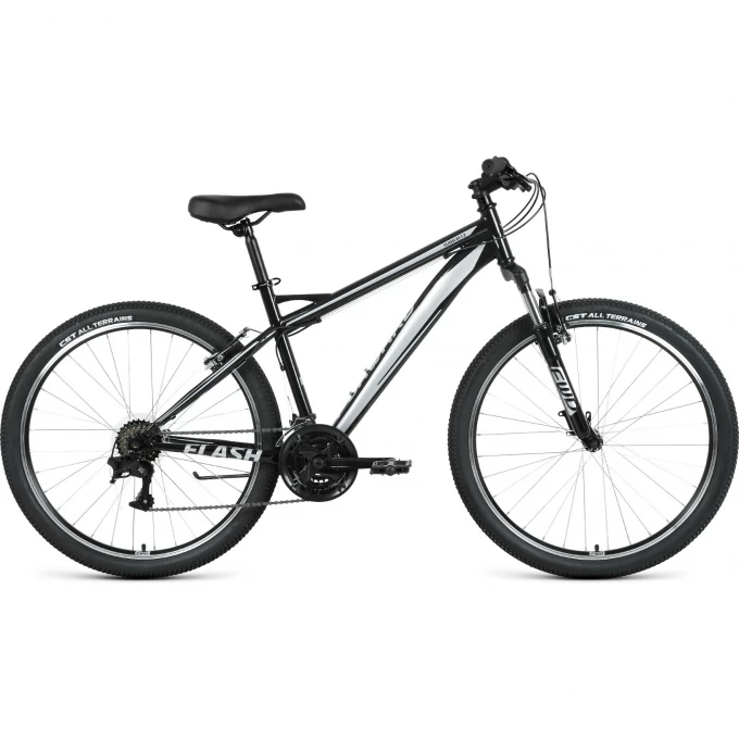 Велосипед FORWARD FLASH 26 1.2, рама 19", 2022, черный/серый RBK22FW26662 Велосипед FORWARD FLASH 26 1.2, рама 19", 2022, черный/серый RBK22FW26662