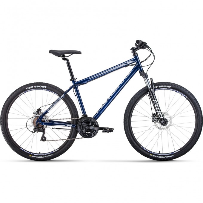 Велосипед FORWARD SPORTING 27,5 3.0 disc (2021) темно-синий/серый с рамой 19" 74419 TEMNO-SINII/SERYII 19 Велосипед FORWARD SPORTING 27,5 3.0 disc (2021) темно-синий/серый с рамой 19" 74419 TEMNO-SINII/SERYII 19