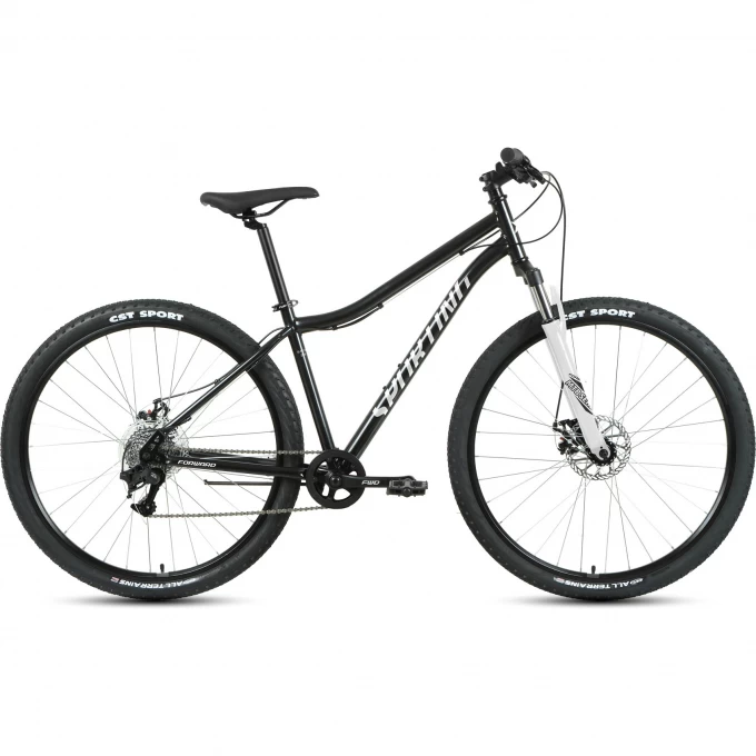 Велосипед FORWARD SPORTING 29 2.2 D (2022) черный/белый с рамой 19" RBK22FW29932 Велосипед FORWARD SPORTING 29 2.2 D (2022) черный/белый с рамой 19" RBK22FW29932